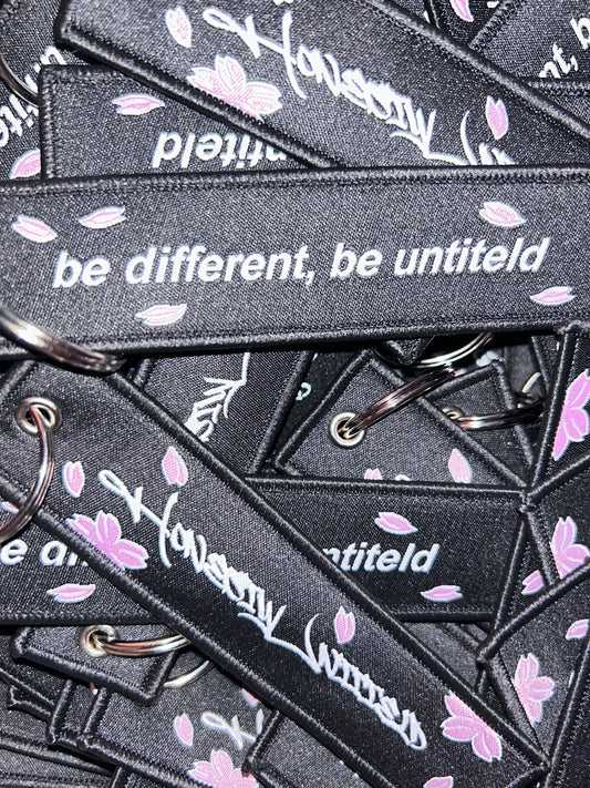 BE DIFFERENT, BE UNTITELD.  FLIGHT TAG